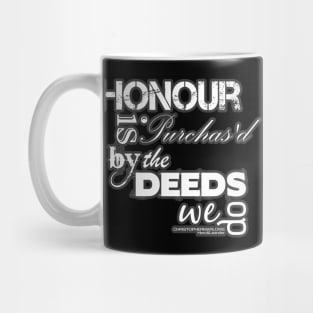 Christopher Marlowe Hero & Leander Honour Quote Mug